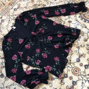 H&M floral blouse